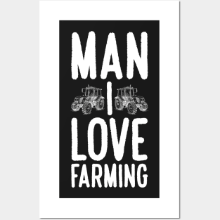 man i love farming Posters and Art